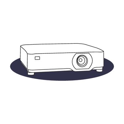 projector icon design