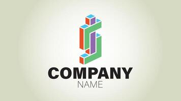 A colorful logo for a company vector