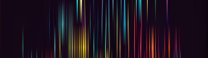 Trendy glitch pattern on dark background. Modern style . Abstract geometric elements vector