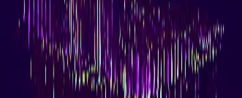Trendy glitch pattern on dark background. Modern style . Abstract geometric elements vector