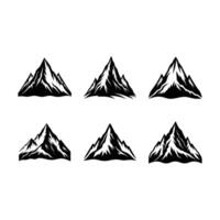 Mountain Peak Graphic Design Files for Digital Projects vector