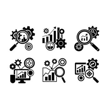 SEO Optimization Graphic Design File for Digital Products vector