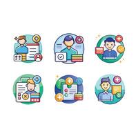 Account Add Illustration - Modern Graphic Design for Digital Use vector