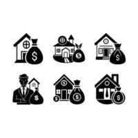 Loan Graphics Design - Professional Financial Illustrations for Digital Projects vector