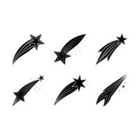 Shooting Star Graphic Design File for Digital Projects - High-Quality vector
