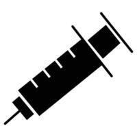 A syringe icon on a white background vector