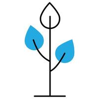Eco Friendly Plant Based Icon Design vector