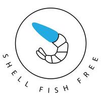 Eco-Friendly Shellfish Icon Design with Editable Stroke vector