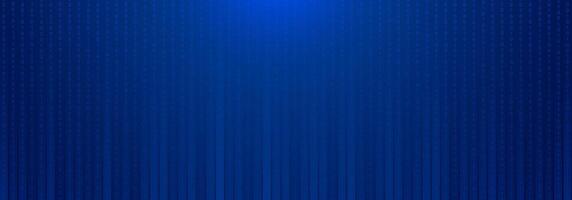 data flow modern blue futuristic ai computer internet banner template with full one zero flow down vector