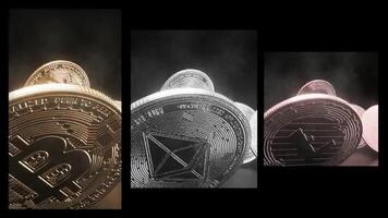 Crypto currency title design motion graphic motion_graphic