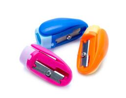 pencil sharpener on a white background photo