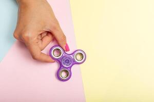 popular Fidget Spinner toy photo