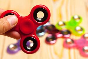 popular Fidget Spinner toy photo