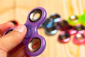 popular Fidget Spinner toy photo