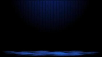 Dark blue background with soft illuminated waves, creating a calm atmosphere suitable for various artistic and design projects. vector