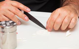 Figures of Halloween with fondant paste or sugar paste. photo