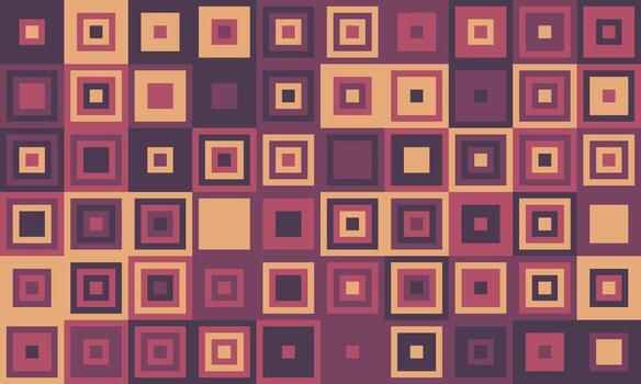 minimalista cuadrícula diseño con florido detalles y brillante colores. Perfecto para textil, cubrir arte, o antecedentes usar, agregando estructurado belleza a proyectos vector