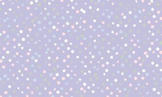 Seamless polka dot with geometric circles, perfect for fabric prints, posters, or abstract backgrounds. Trendy pattern for wallpapers and textile designs. vector