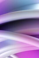 Minimalist abstract gradient background with soft purple, pink and blue tones, featuring smooth curved shapes and subtle lighting. Modern futuristic vibe, perfect for branding, creative projects. 3D. photo