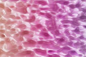 Vibrant and glossy pink-purple gradient background with rippled, liquid-like texture. Dynamic and luxurious feel, ideal for creative projects, branding, and digital designs. Abstract backdrop. 3D. photo