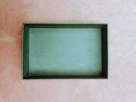 Blank Black Box For Product Placement photo