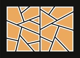 Creative Template Collage Frames for photo vector