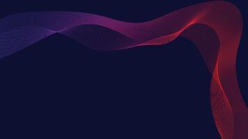 Digital Flow Engaging Waves of Color vector