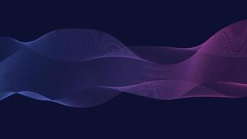 Abstract Wave of Innovation vector
