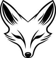 fox head without background vector