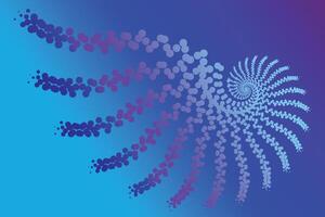 Abstract background design. Kinetic background design. Blue color background design. vector