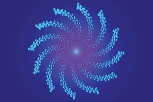 Abstract background design. Kinetic background design. vector