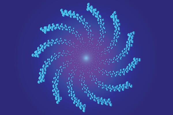 Abstract background design. Kinetic background design.