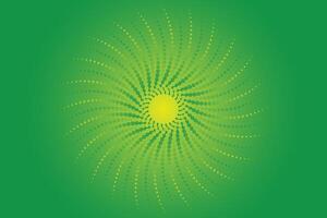 Kinetic background design. Abstract background design. Green color background design. vector