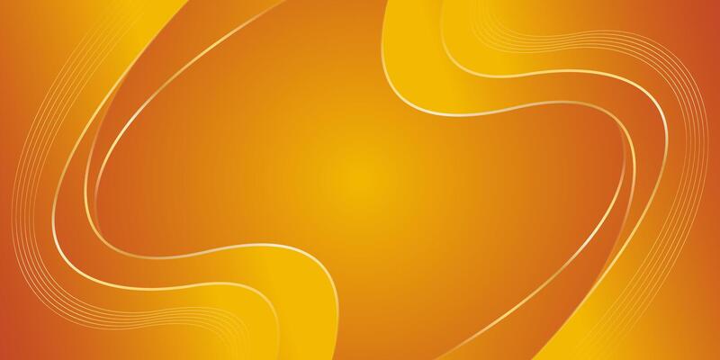 Abstract orange gradient wave background. Wallpaper