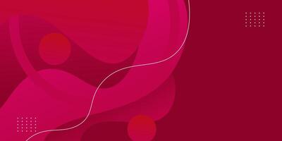 Bright and colorful abstract pink wave background. Fluid color design. Fluid shape composition. Eps10. vector