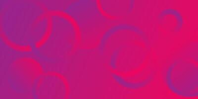 Pink background with colorful circle lines. Decorative design with simple style. Best design for your advertisement, poster, banner. Eps10 vector