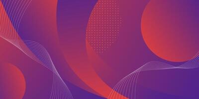 Abstract background in dark blue and orange with simple wavy shapes and white lines. Fresh and bright design. eps10 vector