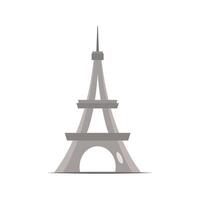 eiffel tower illustration icon vector