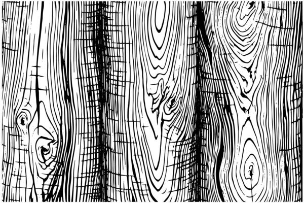 Distress dry wooden overlay texture. Template for design. Pattern for empty background. Illustration in engraved style.