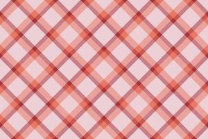 Tartan plaid background, diagonal check seamless pattern. fabric texture for textile print, wrapping paper, gift card, wallpaper. vector