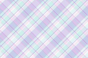 Warmth background tartan , preppy pattern check fabric. Quality seamless texture plaid textile in light and white colors. vector