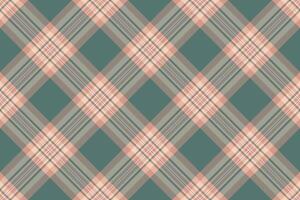 Goose texture fabric pattern, mockup check tartan textile. Tough seamless background plaid in pastel and red colors. vector