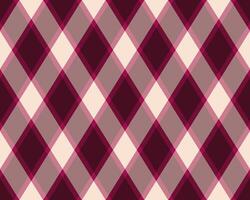 Argyle pattern of geometric rhombus. Harlequin check wallpaper design. Classic diamond shaped textile material for web background, print fabric clothing, sweater, wrapping paper, gift card, invitation vector