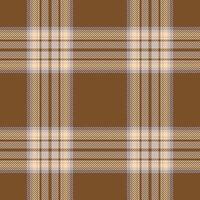 Plaid seamless pattern. Check fabric texture. textile print. vector