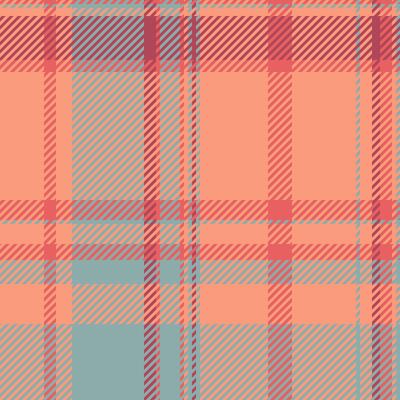 Slim textile background tartan, multicolor check texture. Antique seamless plaid fabric pattern in red and pastel colors.