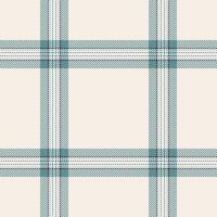 Glamor check background, cute plaid seamless tartan. Post texture textile pattern fabric in linen and cyan colors. vector