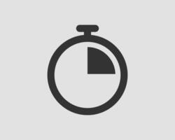 Timer icon. Stop watch pictogram. Stopwatch isolated on white background. vector