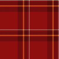Picnic textile seamless plaid, mature background check texture. Painting fabric tartan pattern in red and bright colors. vector