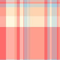 Usa texture tartan, track plaid seamless background. Doodle pattern check fabric textile in red and light colors. vector