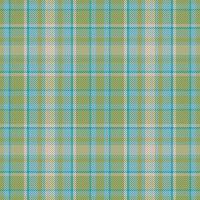 Tartan plaid pattern in green. Print fabric texture seamless. Check background. vector